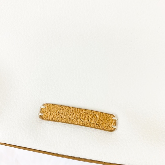 Nine & Co. NWT Nine West White & Tan Purse - Picture 4 of 8